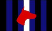 Puppy Pride Dog Head Flag
